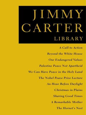 cover image of The Jimmy Carter Library